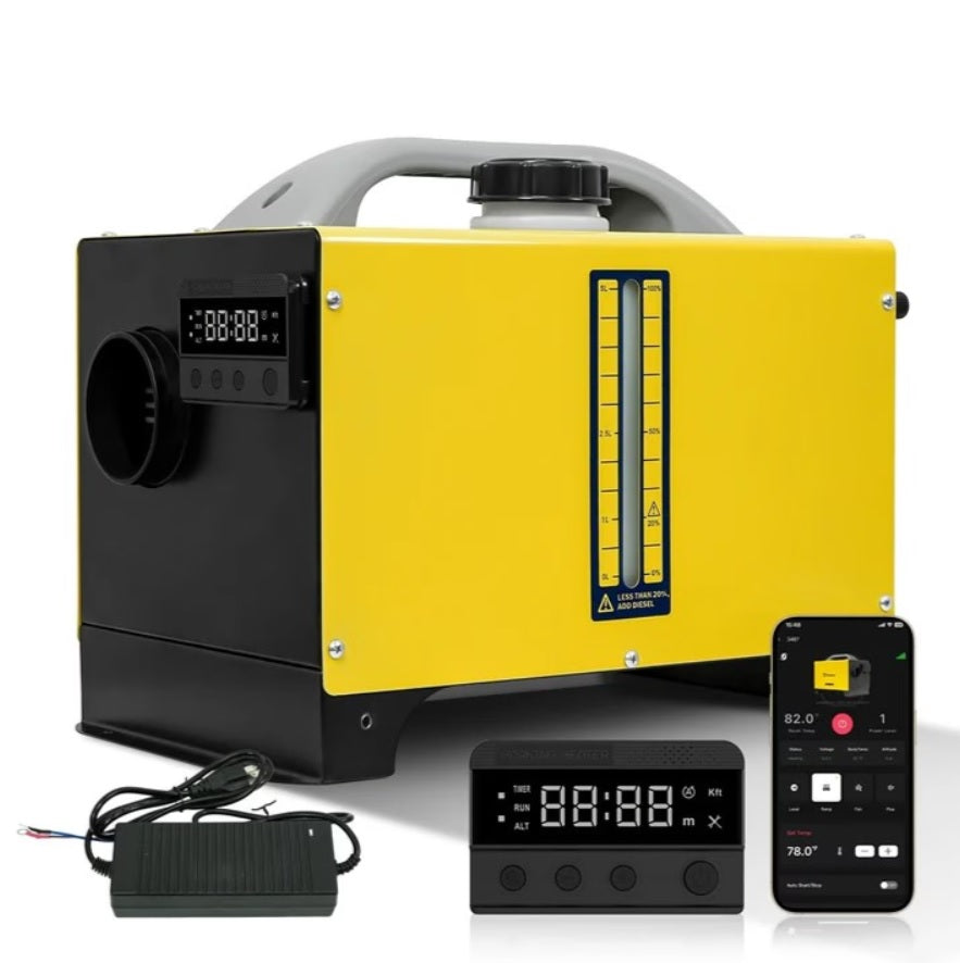 Sunster Dieselfyr 8kW 12/24V GSM/LTE